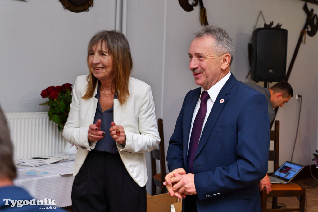 Krwiodawcy z powiatu tucholskiego odznaczeni z prezesem PCK