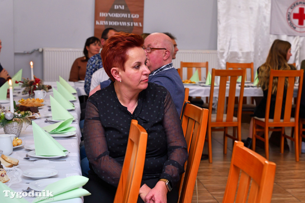 Krwiodawcy z powiatu tucholskiego odznaczeni z prezesem PCK