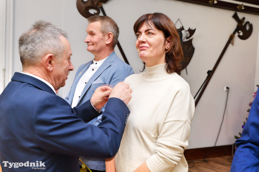 Krwiodawcy z powiatu tucholskiego odznaczeni z prezesem PCK