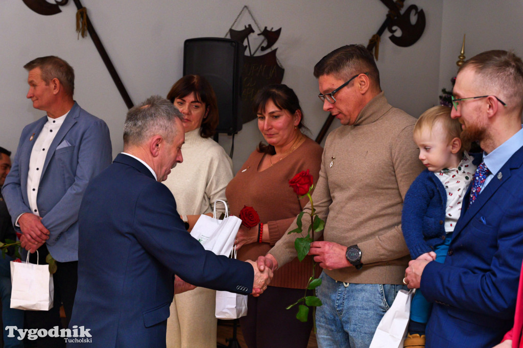 Krwiodawcy z powiatu tucholskiego odznaczeni z prezesem PCK