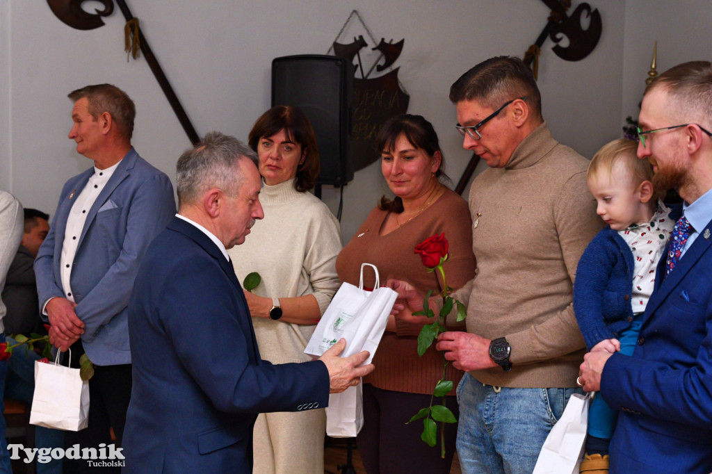 Krwiodawcy z powiatu tucholskiego odznaczeni z prezesem PCK