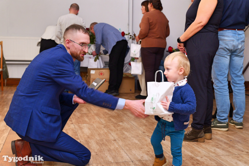 Krwiodawcy z powiatu tucholskiego odznaczeni z prezesem PCK