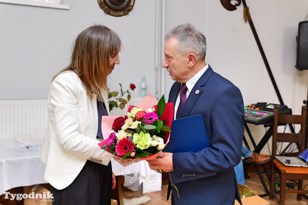 Krwiodawcy z powiatu tucholskiego odznaczeni z prezesem PCK