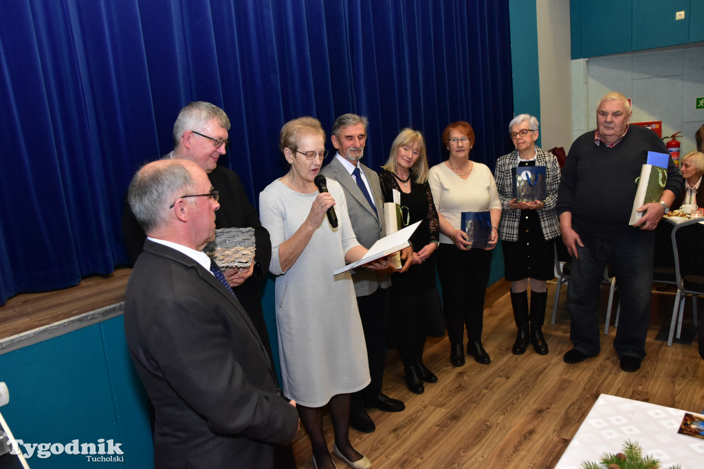 Aby w święta dobro zawsze zwyciężało nad złem. Spotkanie opłatkowe w Cekcynie / ZDJĘCIA