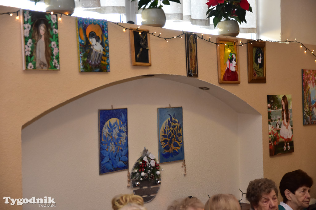 Spotkanie wigilijne osób starszych i działających na ich rzecz w Wielkim Mędromierzu