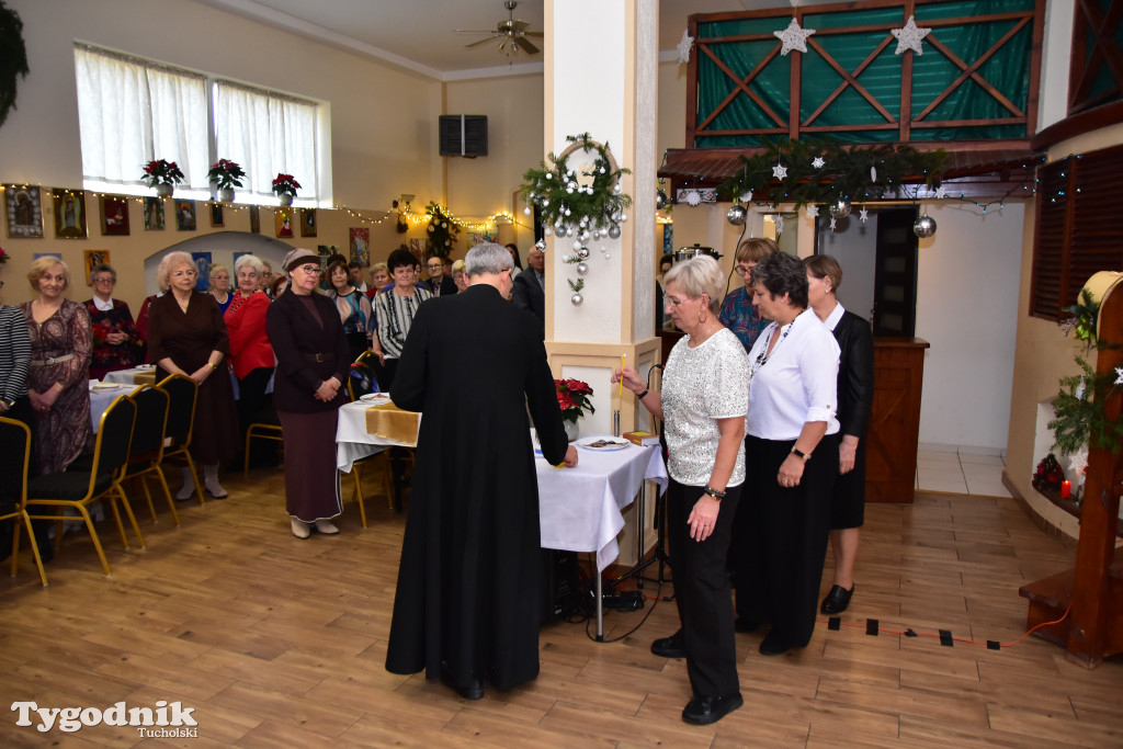 Spotkanie wigilijne osób starszych i działających na ich rzecz w Wielkim Mędromierzu