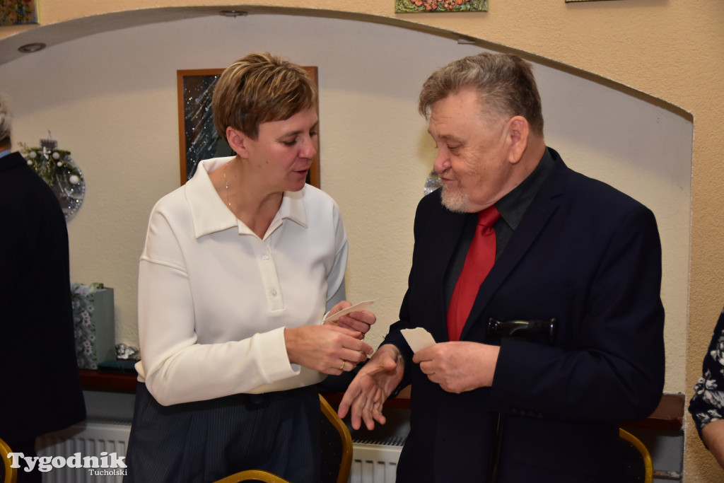 Spotkanie wigilijne osób starszych i działających na ich rzecz w Wielkim Mędromierzu