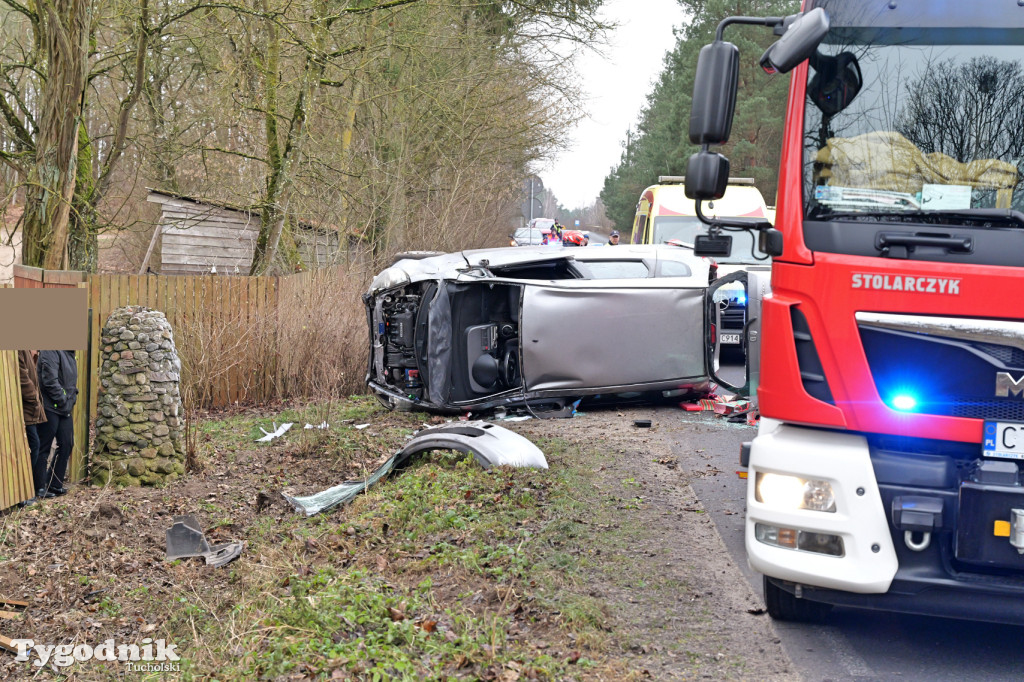26 grudnia. Wypadek w Plaskoszu. Na miejscu LPR