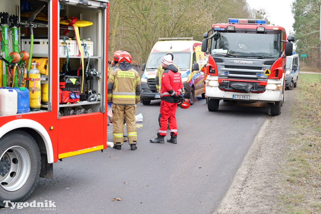 26 grudnia. Wypadek w Plaskoszu. Na miejscu LPR