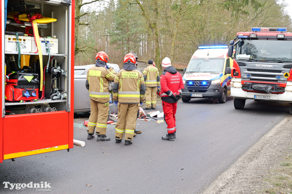 26 grudnia. Wypadek w Plaskoszu. Na miejscu LPR