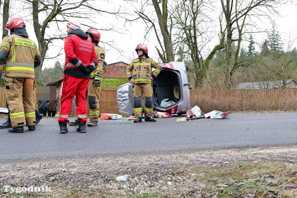 26 grudnia. Wypadek w Plaskoszu. Na miejscu LPR