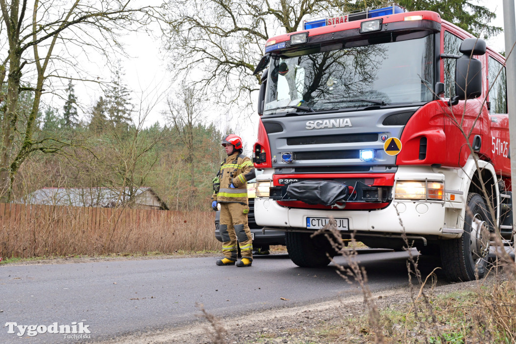 26 grudnia. Wypadek w Plaskoszu. Na miejscu LPR