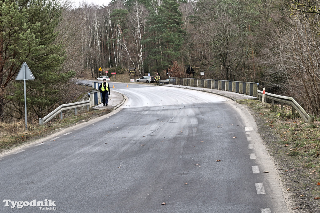 26 grudnia. Wypadek w Plaskoszu. Na miejscu LPR