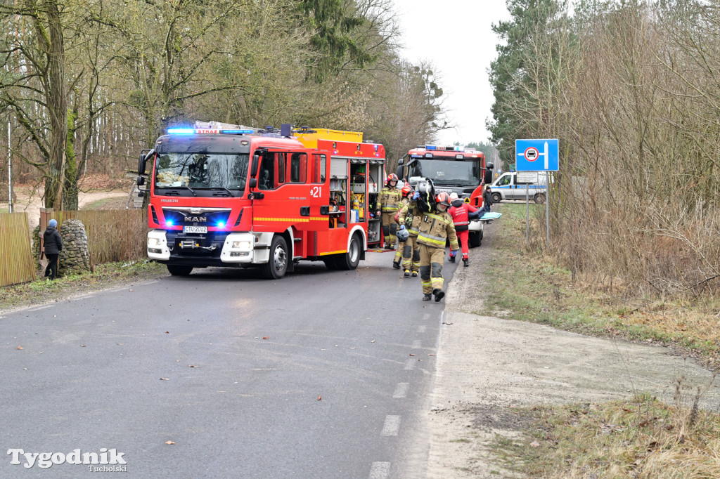 26 grudnia. Wypadek w Plaskoszu. Na miejscu LPR
