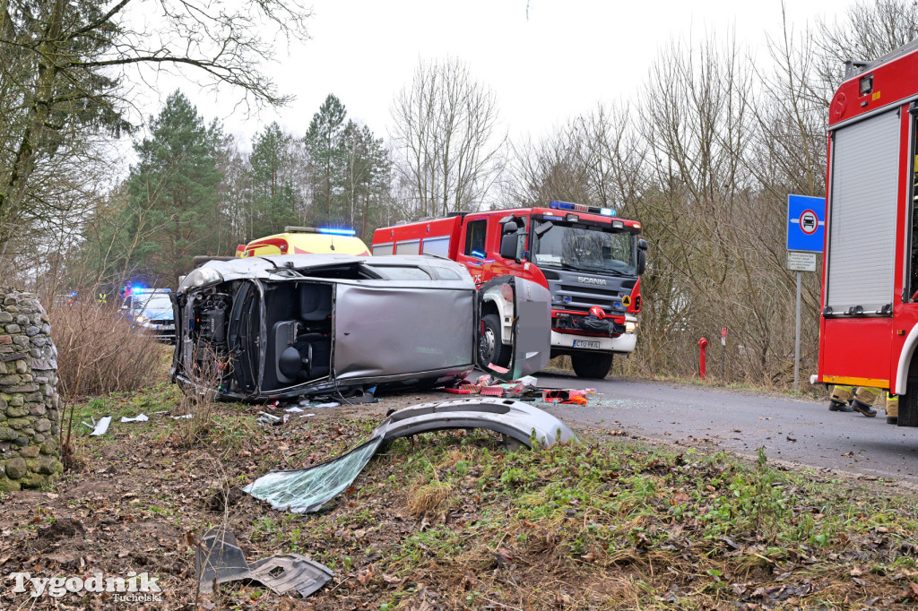26 grudnia. Wypadek w Plaskoszu. Na miejscu LPR