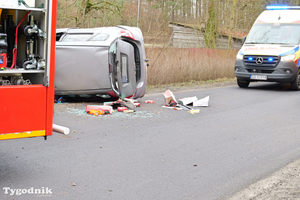 26 grudnia. Wypadek w Plaskoszu. Na miejscu LPR