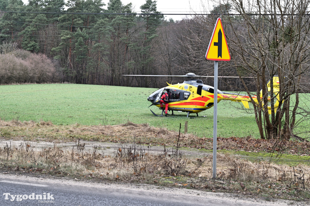 26 grudnia. Wypadek w Plaskoszu. Na miejscu LPR