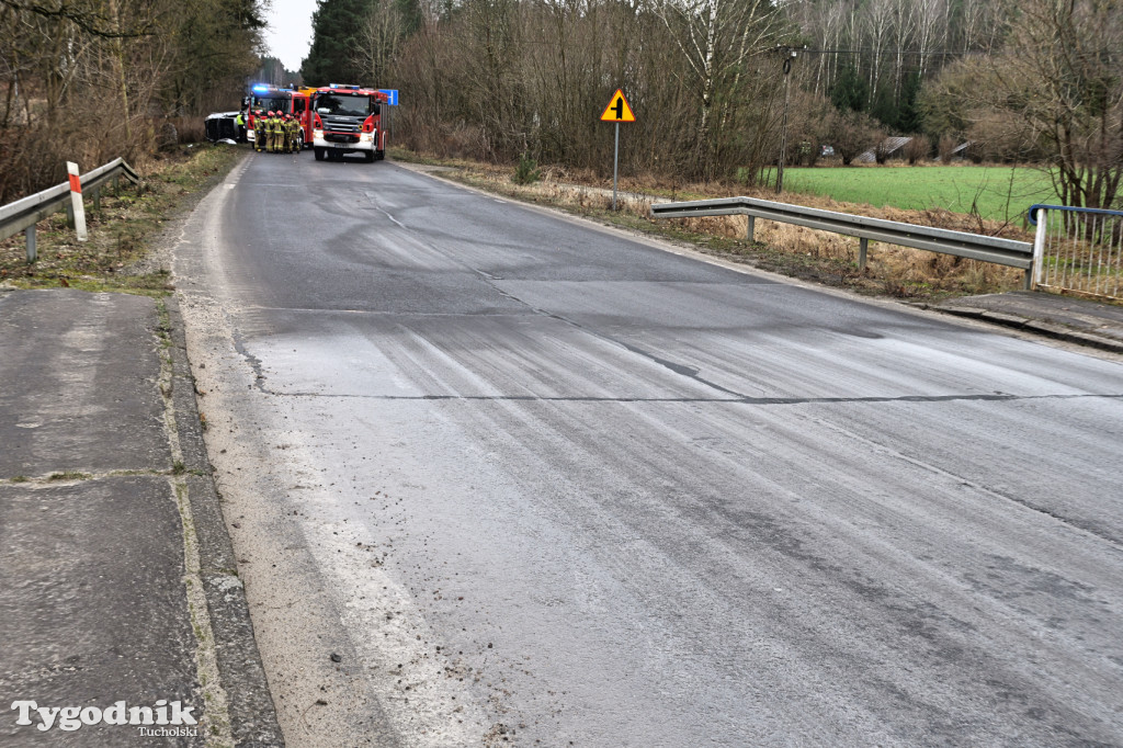 26 grudnia. Wypadek w Plaskoszu. Na miejscu LPR