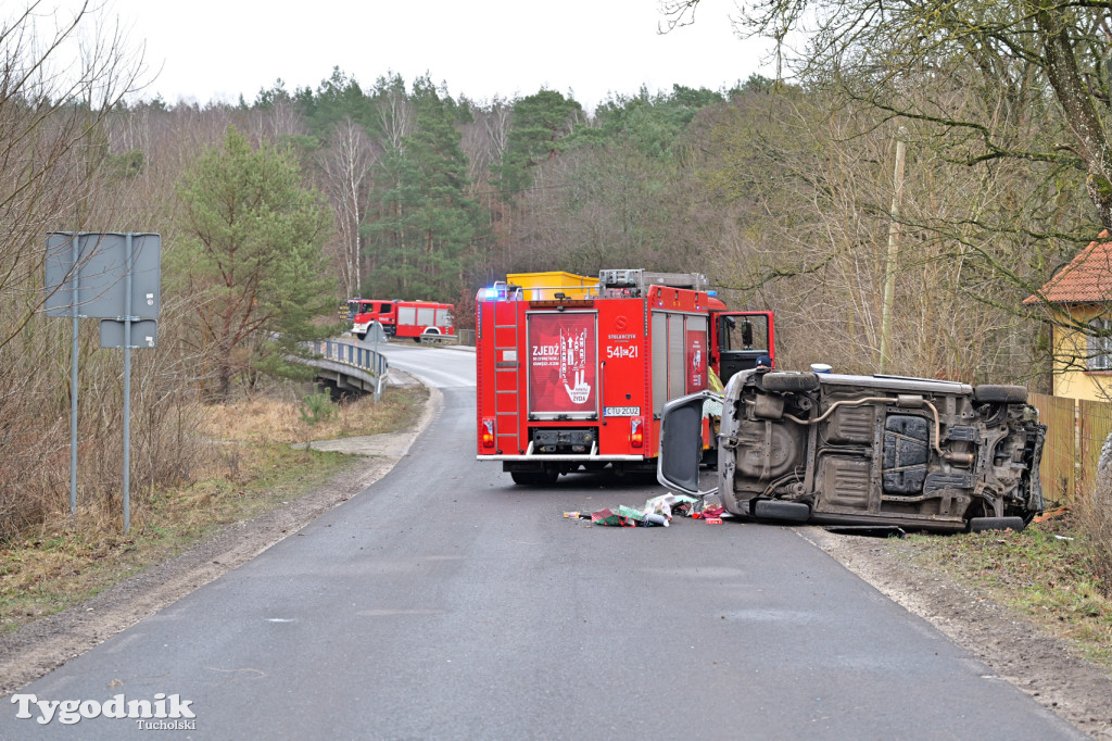 26 grudnia. Wypadek w Plaskoszu. Na miejscu LPR