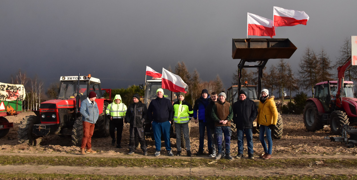 Rolnicy z powiatu tucholskiego dołączyli do ogólnopolskiego protestu