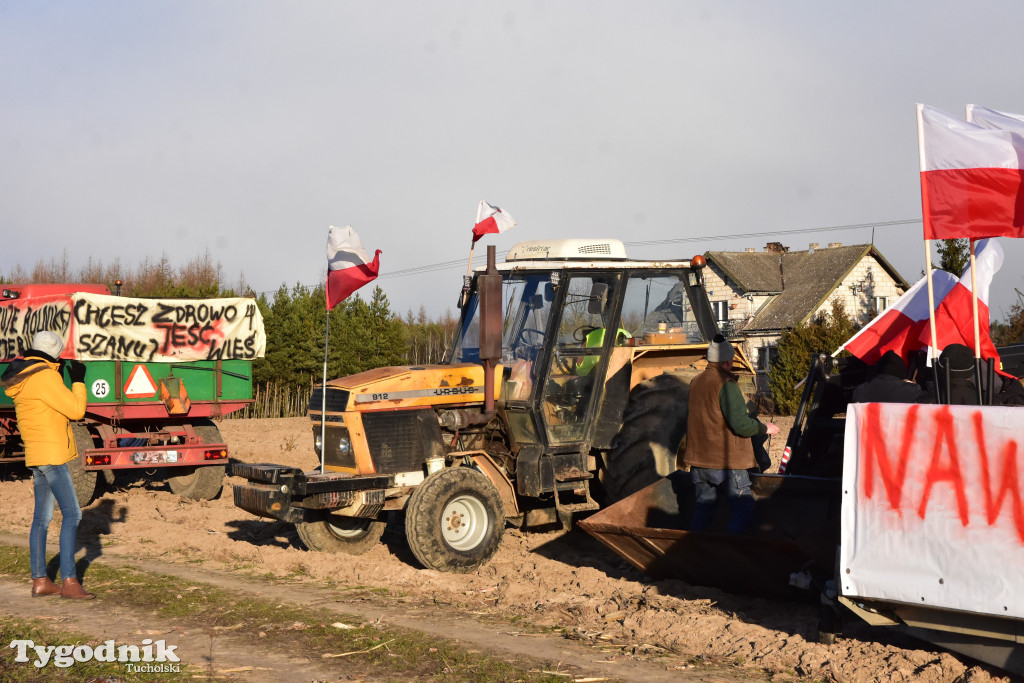 Rolnicy z powiatu tucholskiego dołączyli do ogólnopolskiego protestu