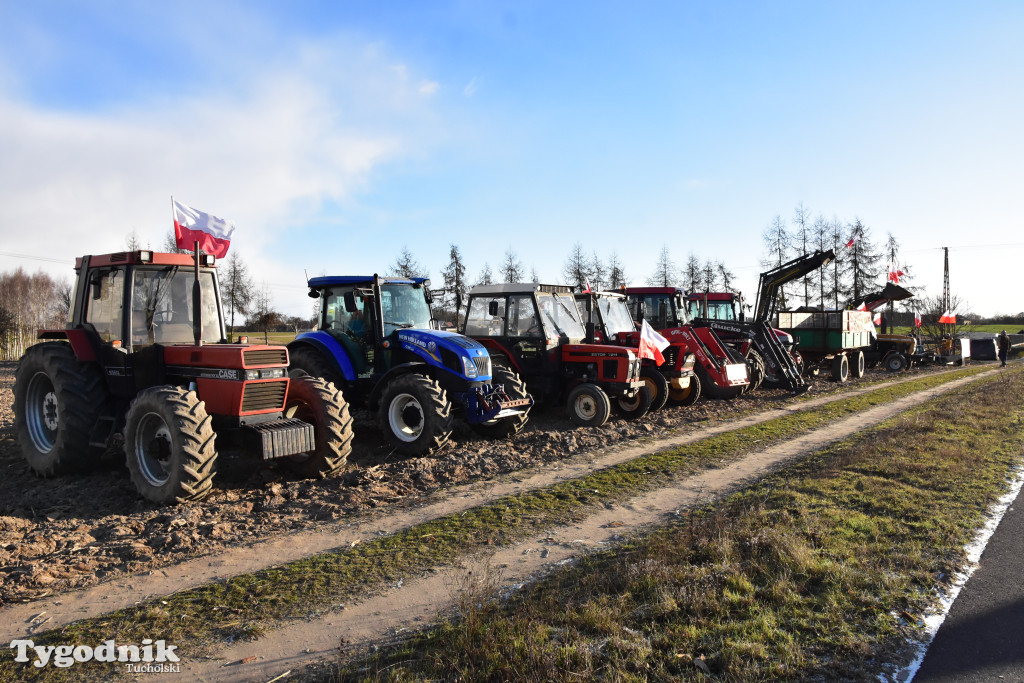 Rolnicy z powiatu tucholskiego dołączyli do ogólnopolskiego protestu