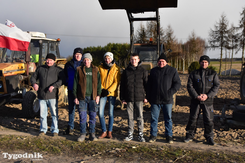 Rolnicy z powiatu tucholskiego dołączyli do ogólnopolskiego protestu