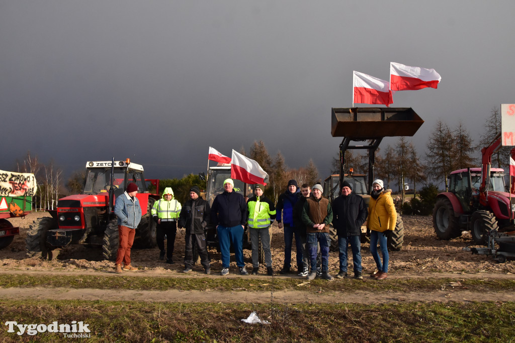 Rolnicy z powiatu tucholskiego dołączyli do ogólnopolskiego protestu