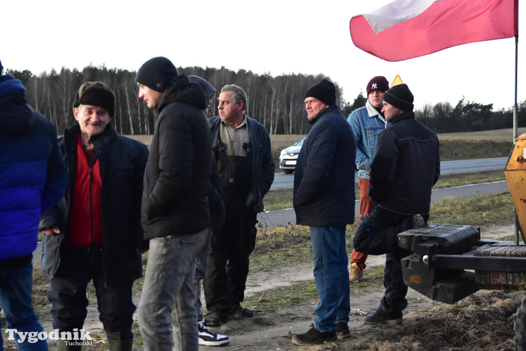 Rolnicy z powiatu tucholskiego dołączyli do ogólnopolskiego protestu