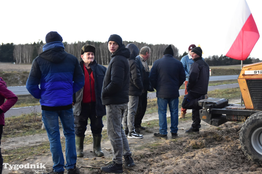 Rolnicy z powiatu tucholskiego dołączyli do ogólnopolskiego protestu