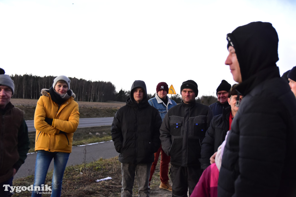 Rolnicy z powiatu tucholskiego dołączyli do ogólnopolskiego protestu