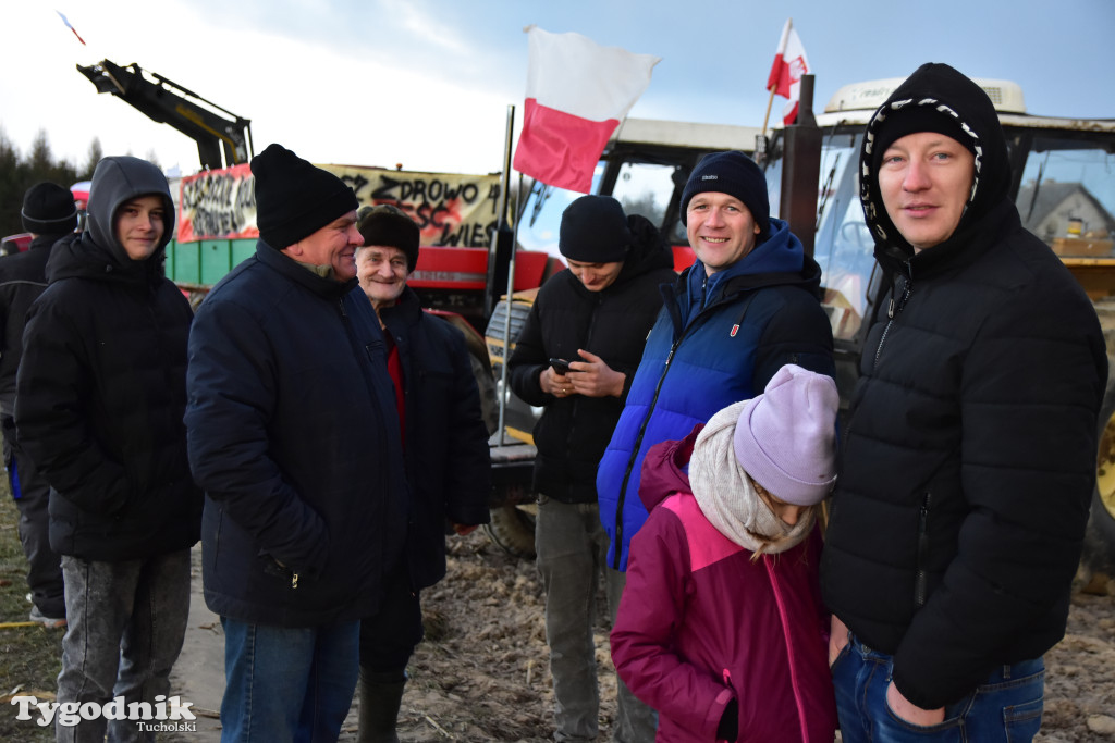 Rolnicy z powiatu tucholskiego dołączyli do ogólnopolskiego protestu
