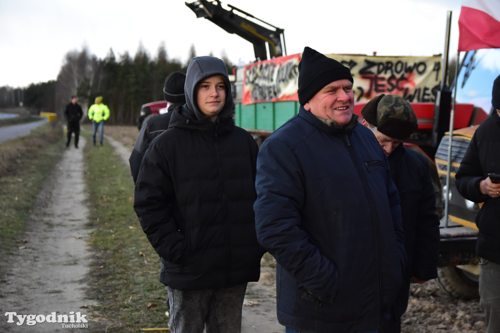 Rolnicy z powiatu tucholskiego dołączyli do ogólnopolskiego protestu
