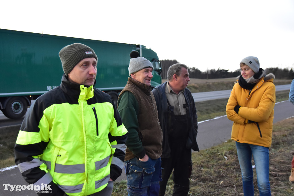 Rolnicy z powiatu tucholskiego dołączyli do ogólnopolskiego protestu