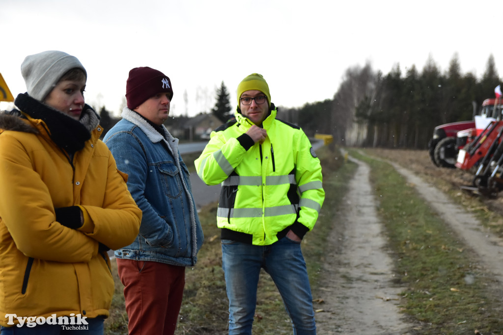 Rolnicy z powiatu tucholskiego dołączyli do ogólnopolskiego protestu