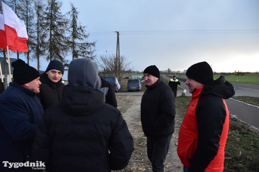 Rolnicy z powiatu tucholskiego dołączyli do ogólnopolskiego protestu
