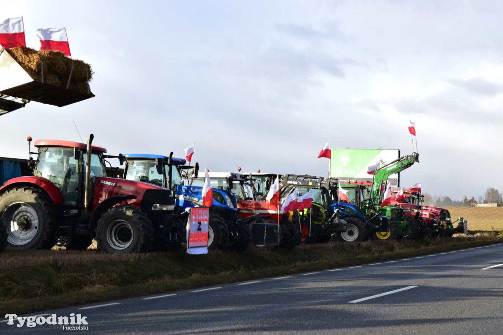 Rolnicy z powiatu tucholskiego dołączyli do ogólnopolskiego protestu