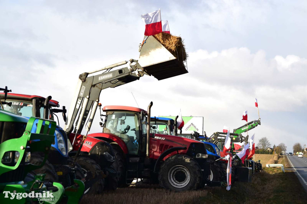 Rolnicy z powiatu tucholskiego dołączyli do ogólnopolskiego protestu