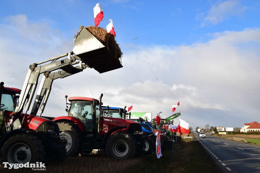 Rolnicy z powiatu tucholskiego dołączyli do ogólnopolskiego protestu