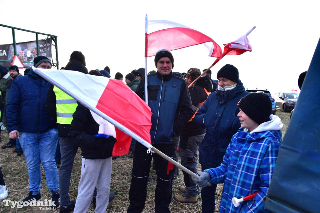 Rolnicy z powiatu tucholskiego dołączyli do ogólnopolskiego protestu
