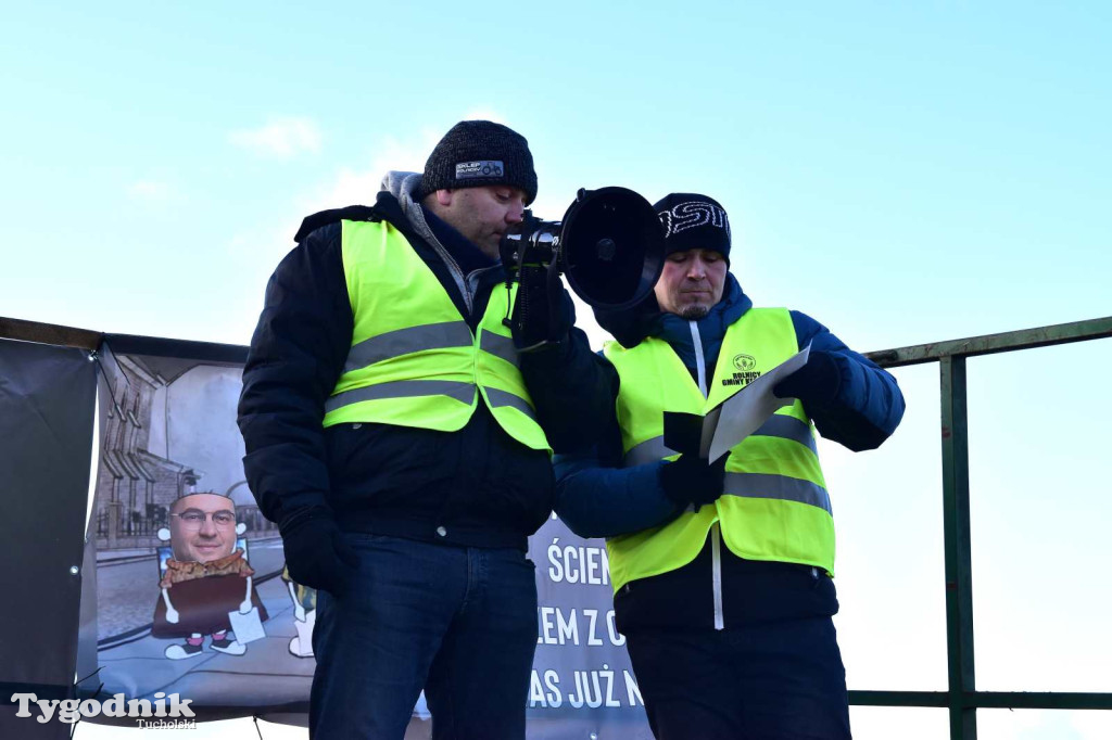 Rolnicy z powiatu tucholskiego dołączyli do ogólnopolskiego protestu