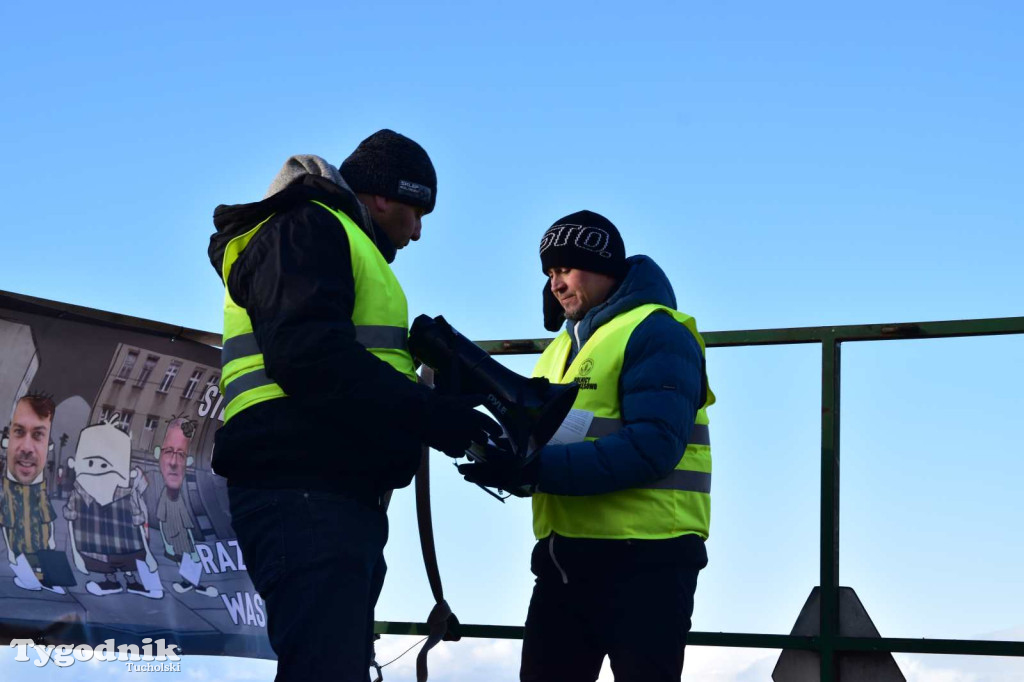 Rolnicy z powiatu tucholskiego dołączyli do ogólnopolskiego protestu