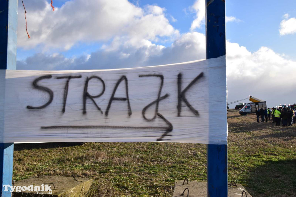 Rolnicy z powiatu tucholskiego dołączyli do ogólnopolskiego protestu