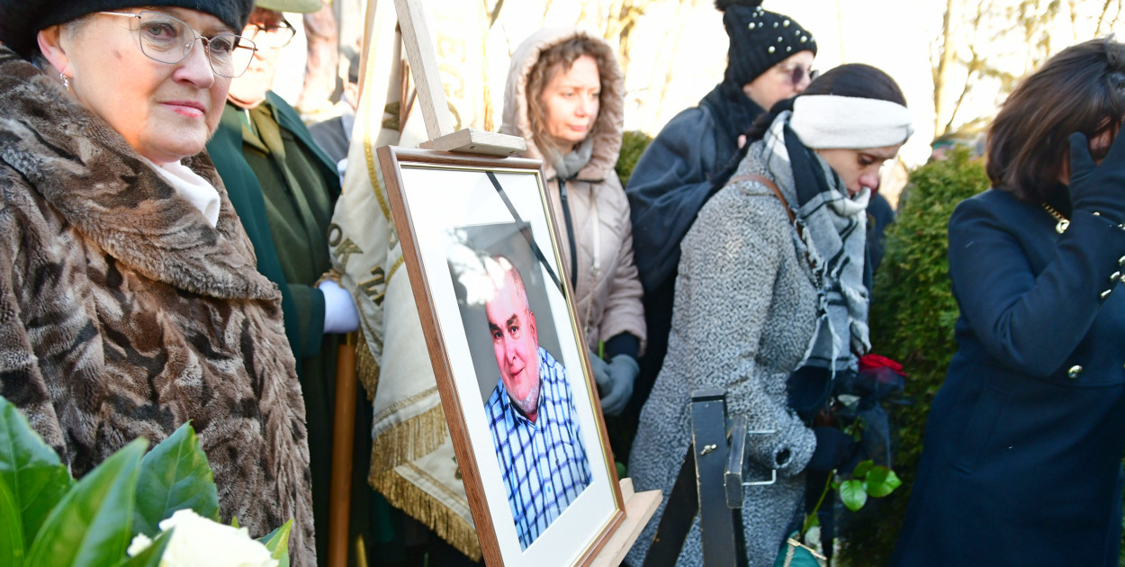 Śliwice: Pogrzeb Jana Myśliwca