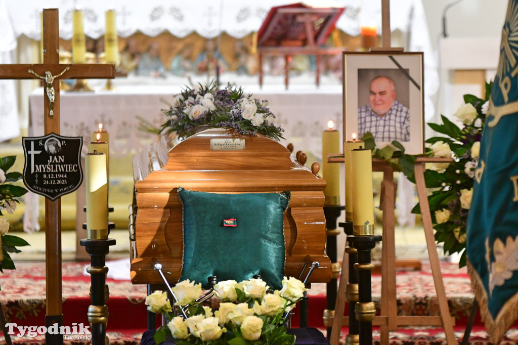 Śliwice: Pogrzeb Jana Myśliwca