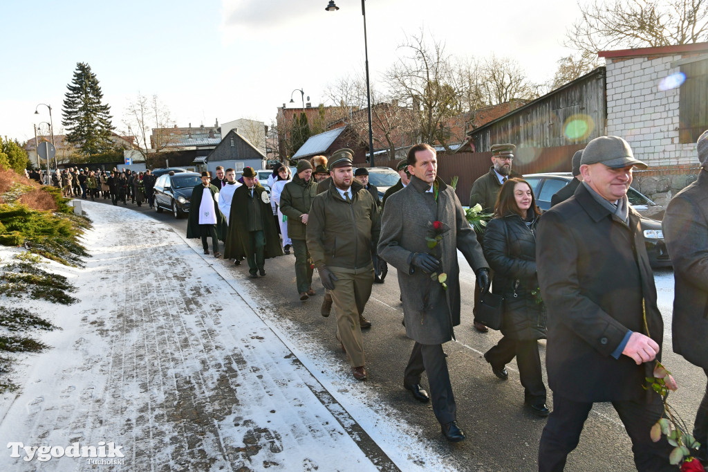 Śliwice: Pogrzeb Jana Myśliwca