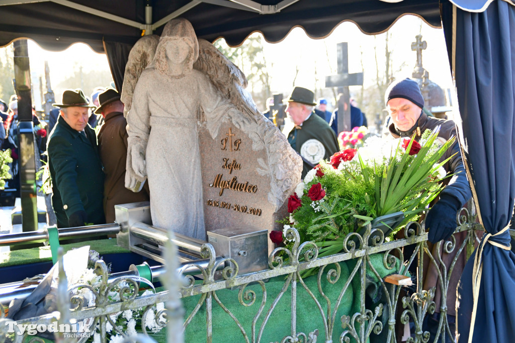 Śliwice: Pogrzeb Jana Myśliwca