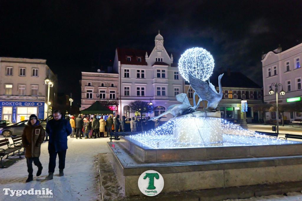 Obserwacje nieba na rynku w Tucholi z Mikołajem Janowicem