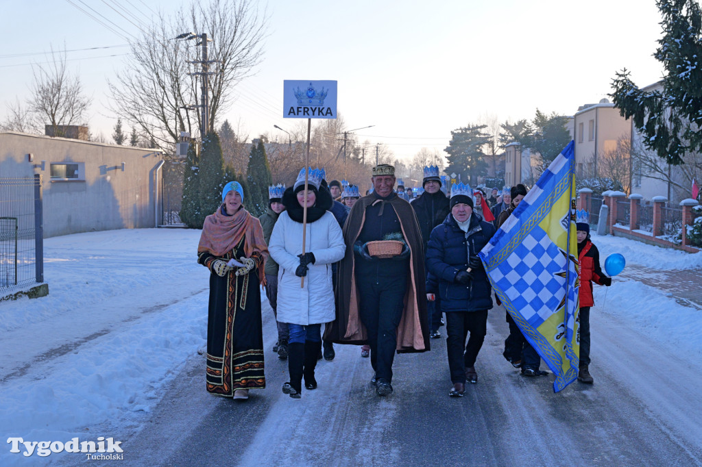Orszak Trzech Króli w Gostycynie i setki ludzi