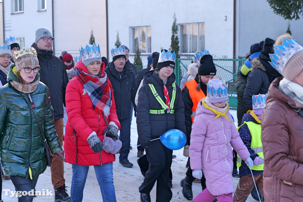 Orszak Trzech Króli w Gostycynie i setki ludzi
